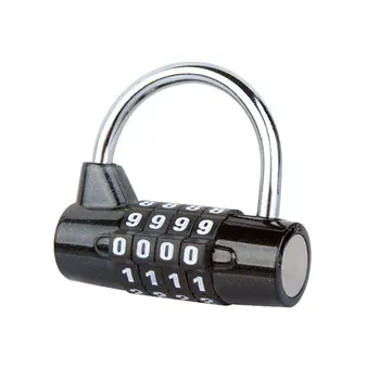

Digital cipher lock Combination Cabinet PadLock Black/Silver Keyed Zinc Alloy Password Security Home Automation Cam Lock