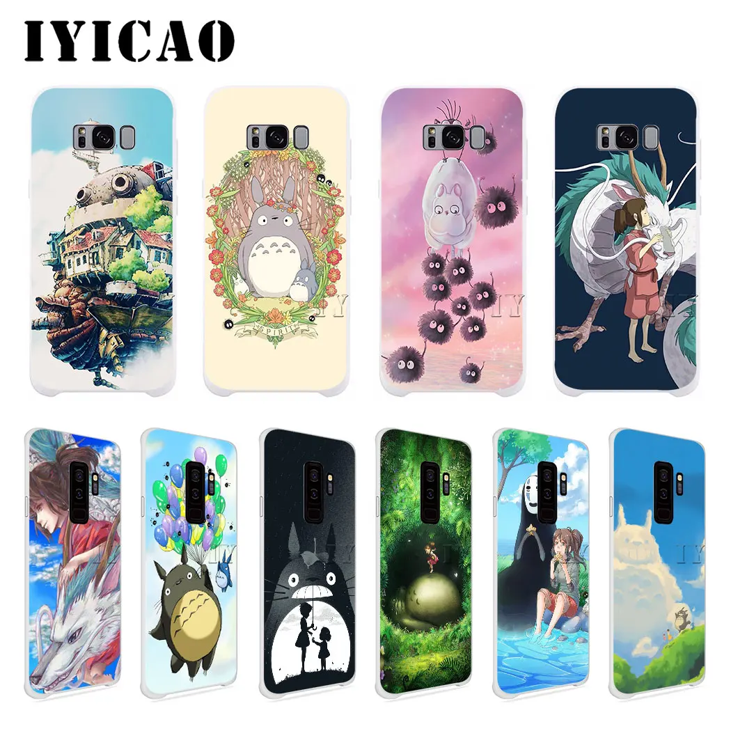IYICAO Ghibli унесла свой жесткий чехол для Samsung Galaxy S10e S10 S9 S8 Plus S6 S7 Edge Note 9