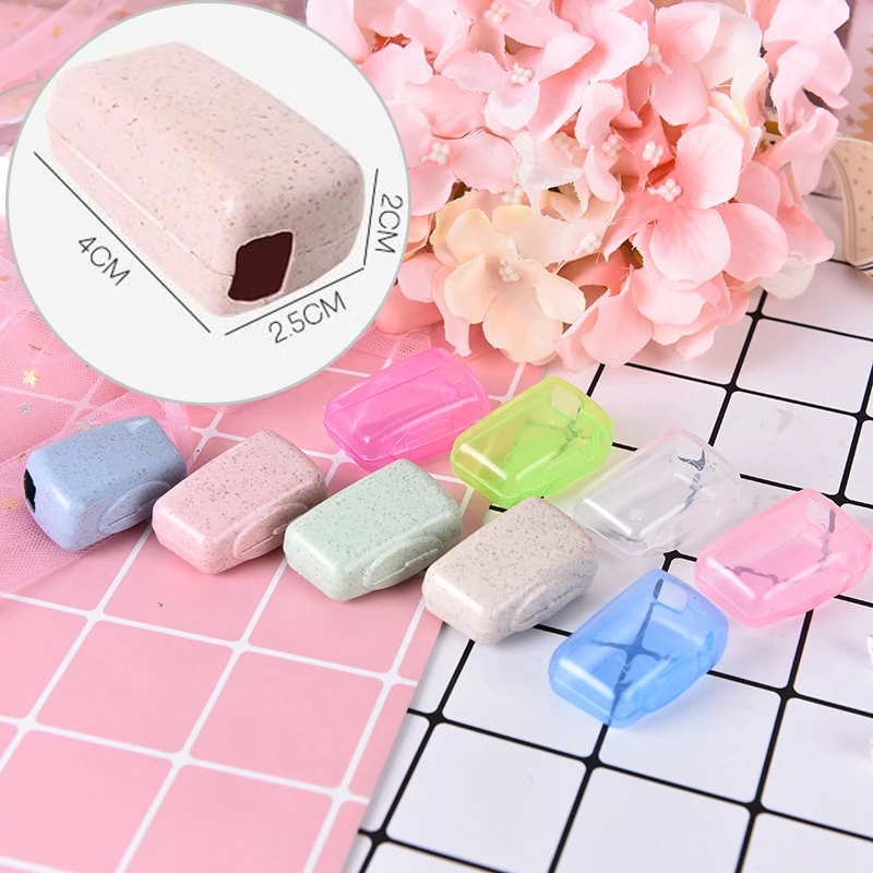 

5Pcs/set New Practical Portable Tooth brush Cover Holder toothbrush Headgear Travel Hiking Camping Brush Cap Case Wholesale