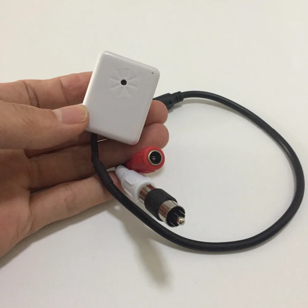  Mic 50-100 Square Meters Mini CCTV Security Surveillance Microphone Audio Input For1080P Wifi IP Ca - 32812237078