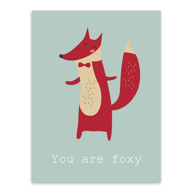 Modern-Nordic-Kawaii-Animals-Deer-Bear-A4-Art-Prints-Poster-Funny-Quotes-Wall-Pictures-Canvas-Painting.jpg_640x640 (5)
