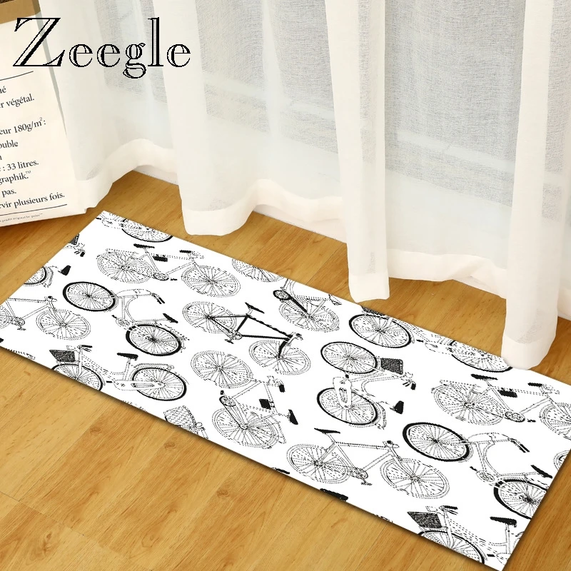 Zeegle الحمام ممسحة الأحذية عند الباب السجاد ديكور المنزل حصائر مطبخ مكافحة الانزلاق أريكة الجدول الحصير KidsBedroom السرير منطقة السجاجيد
