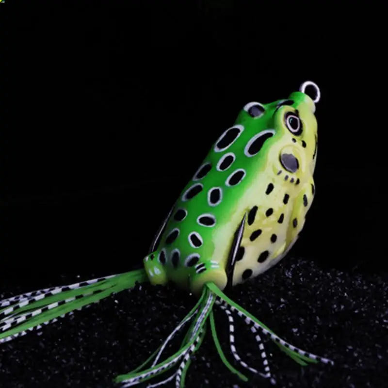 

1Pcs 3cm-5.5cm Lifelike Soft Small Jump Frog Enticement Lures Silicone Bait For Crap Fishing Tackle Wobblers Crankbait Random