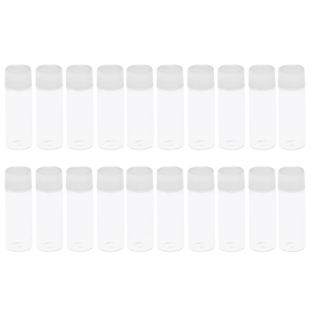 Essential Oils Sample Bottles, 20Pcs 5ml Oil Bottles For Essential oils, with Orifice Reducers and Screw Caps