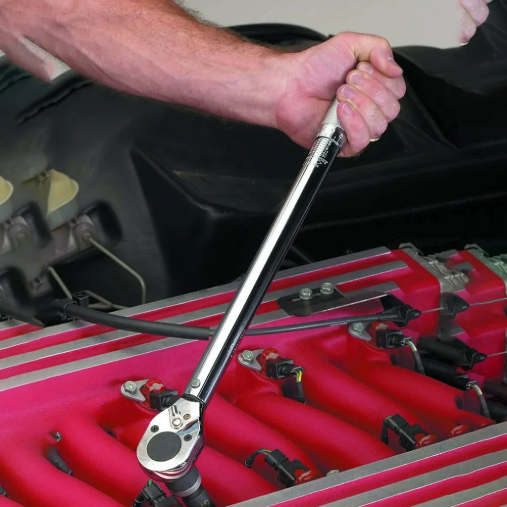 

Chrome Vanadium Steel Drive Torque Wrench Ratchet Wrench Quick Release Wrench Professional Hand Tools