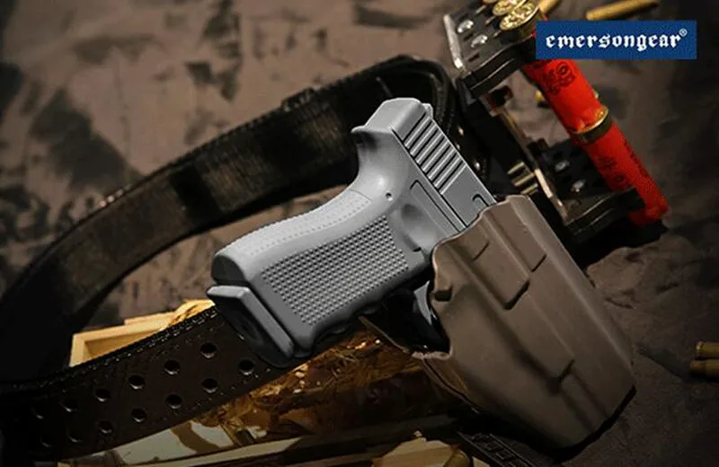 IPSC USPSA МАОСП конкурс Emerson ELS конкуренции ремень IPSC 3-пистолет б/у тактический фонарь высокой Скорость съёмный ремень