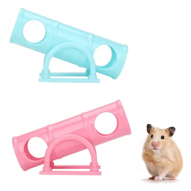 

New Funny Plastic Pet Cage Nest Seesaw Toy House Exercise Pet Rat Hamster Mouse Bird Play Toy safe Supplies for small animal