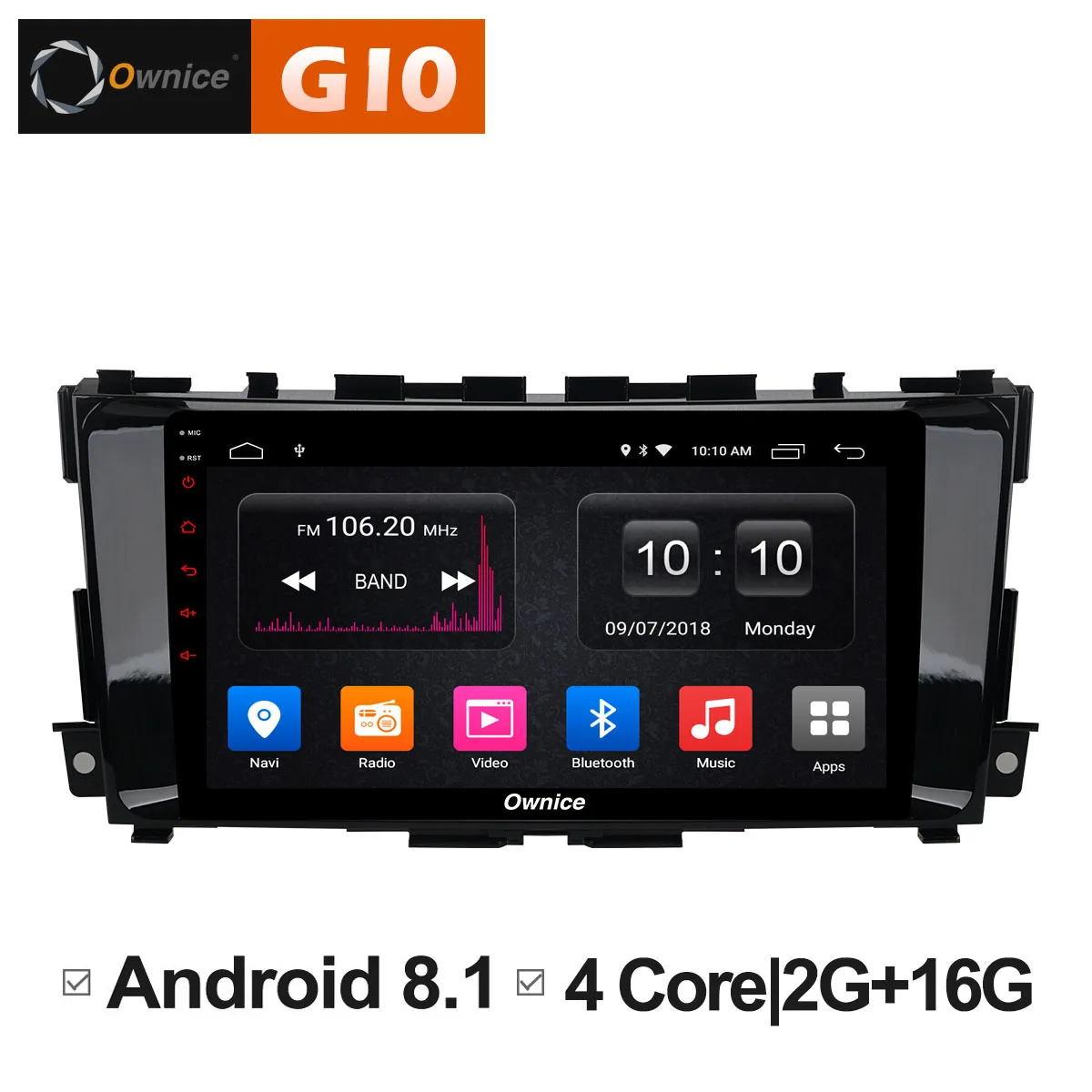 Ownice C500 + G10 Android 8 1 автомобиль gps игрока Нави Для Nissan Teana Altima 2013 2014 2015 2016 2 г 32