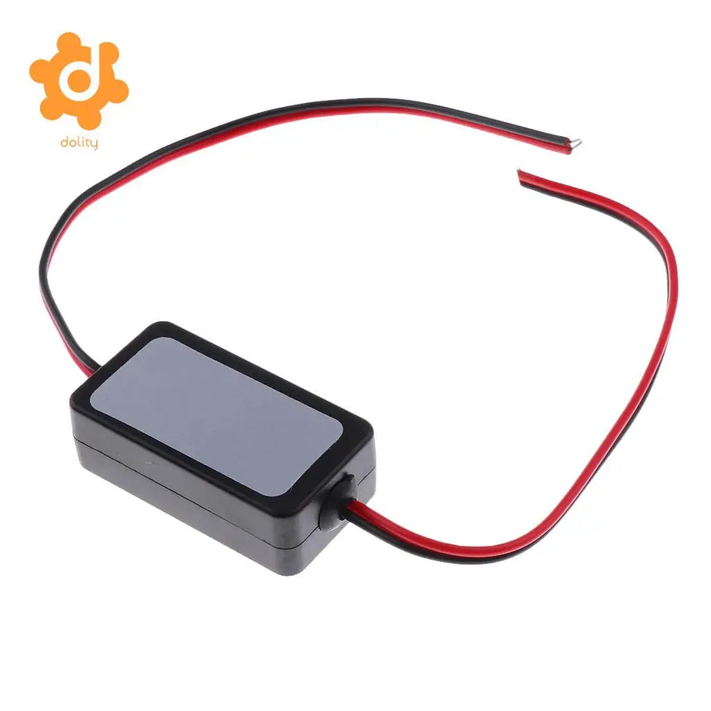 dolity 12V Power Relay Capacitor Filter Rectifiers for Car Rear View Back Up Camera
