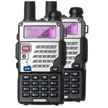 2 шт. baofeng uv5re уф-5re рация любительское радио dual band двойной Дисплей Программируемый FM 128CH VOX Радиолюбителей для Охоты радио