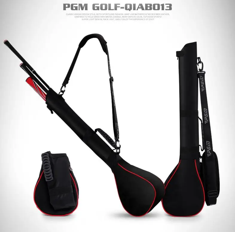 PGM пушка для гольфа сумка мужская износостойкая Высококачественная Водонепроницаемая нейлоновая супер легкая складная сумка поло пистолет может держать три пушка для гольфа сумка