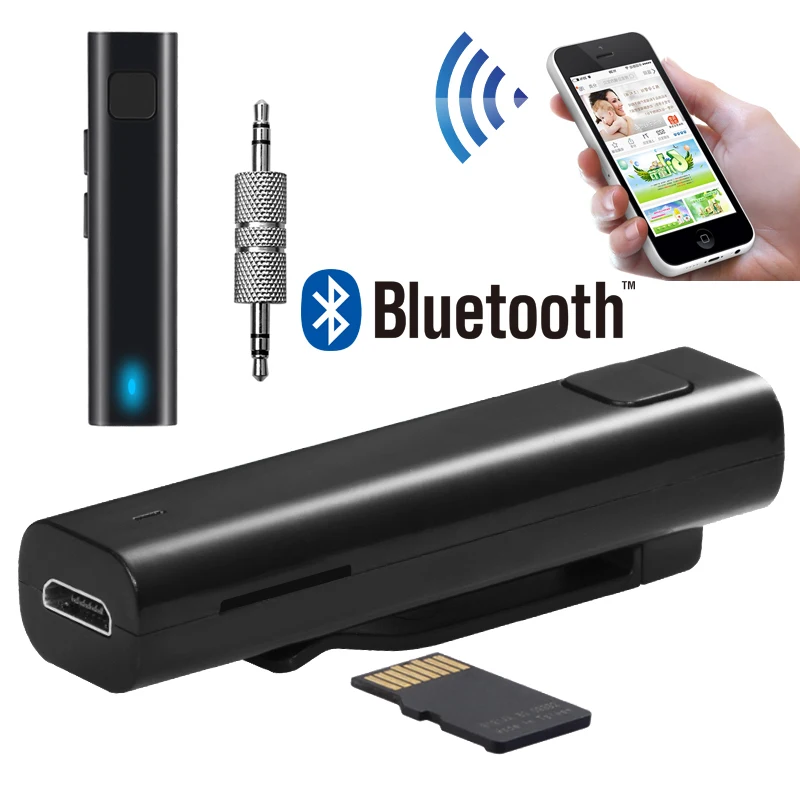 Мини Bluetooth Aux Audi адаптер приемника для iPhone 7 8 Plus X автомобильный комплект 3 5 мм