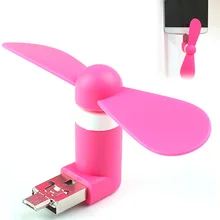 High Quality Mini Micro USB Fan Portable Summer USB Cooling Fan Universal For Samsung Huawei Android OTG Smartphone PC Laptop