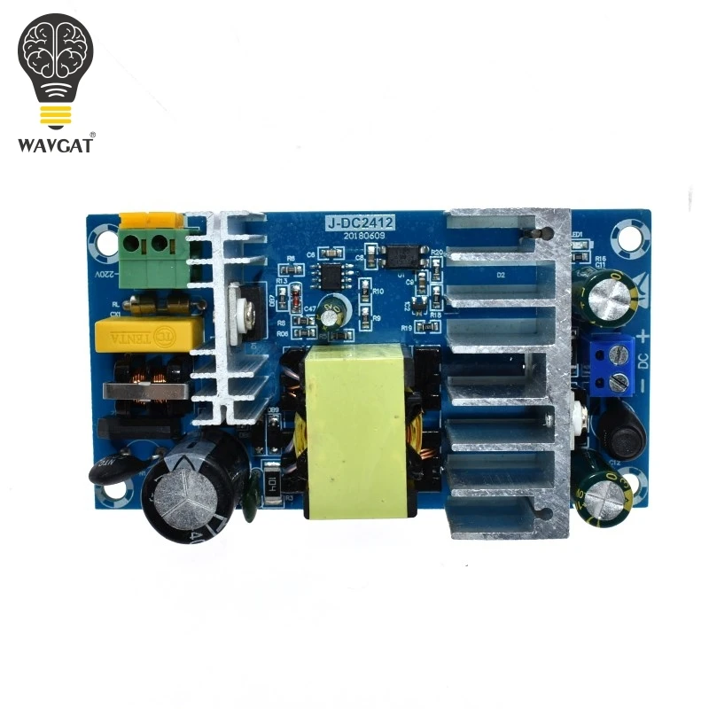 WAVGAT 100 240 В в постоянный ток 24 4A 6A Импульсный блок питания AC DC понижающий