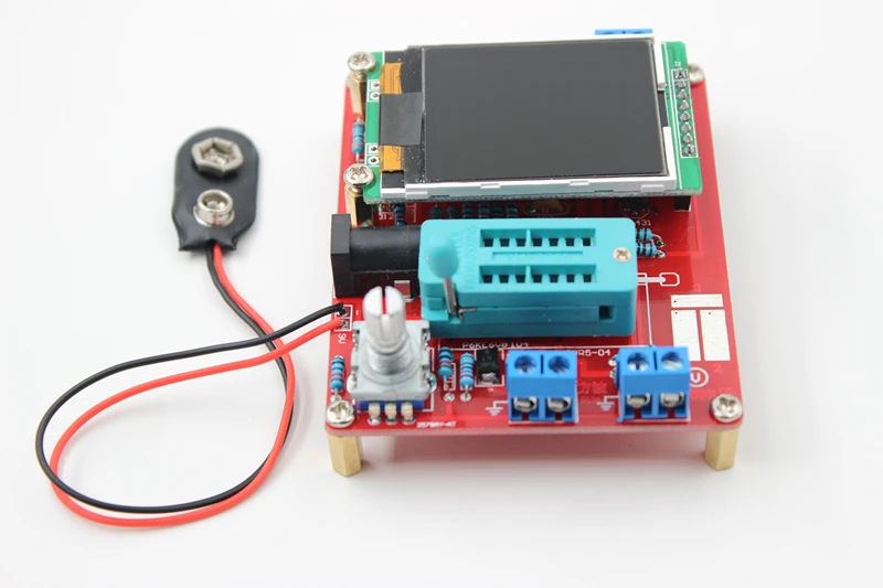 

MultifunctionalGM328 Transistor Tester LCD Tester Diode Capacitance ESR Voltage Frequency Meter PWM Square Wave Signal Generator
