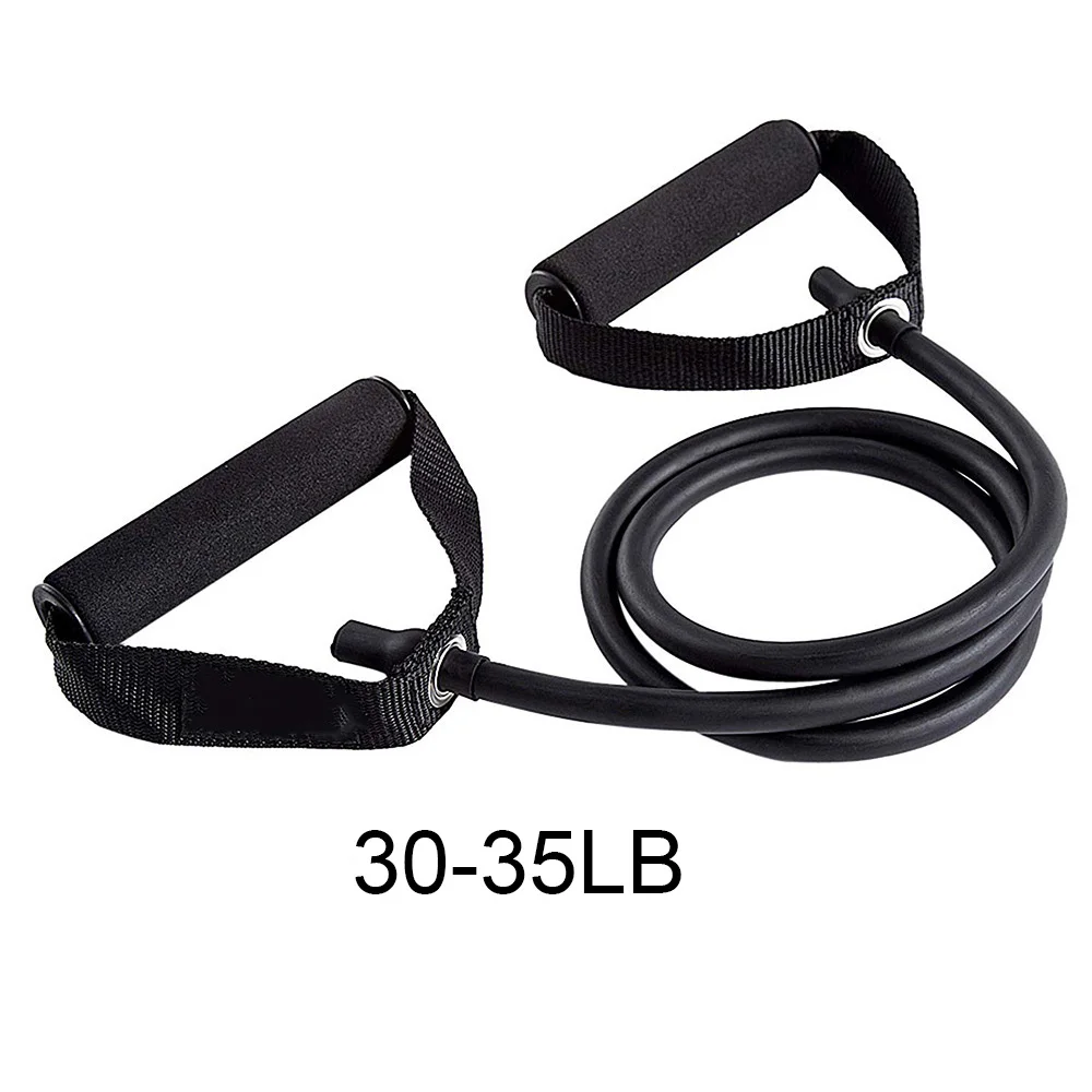 Yoga Pull Rope Fitness Exercises Resistance Bands with Handles Home Gym Strength Training Tubes Workout Bands for Shoulder Arm (15)