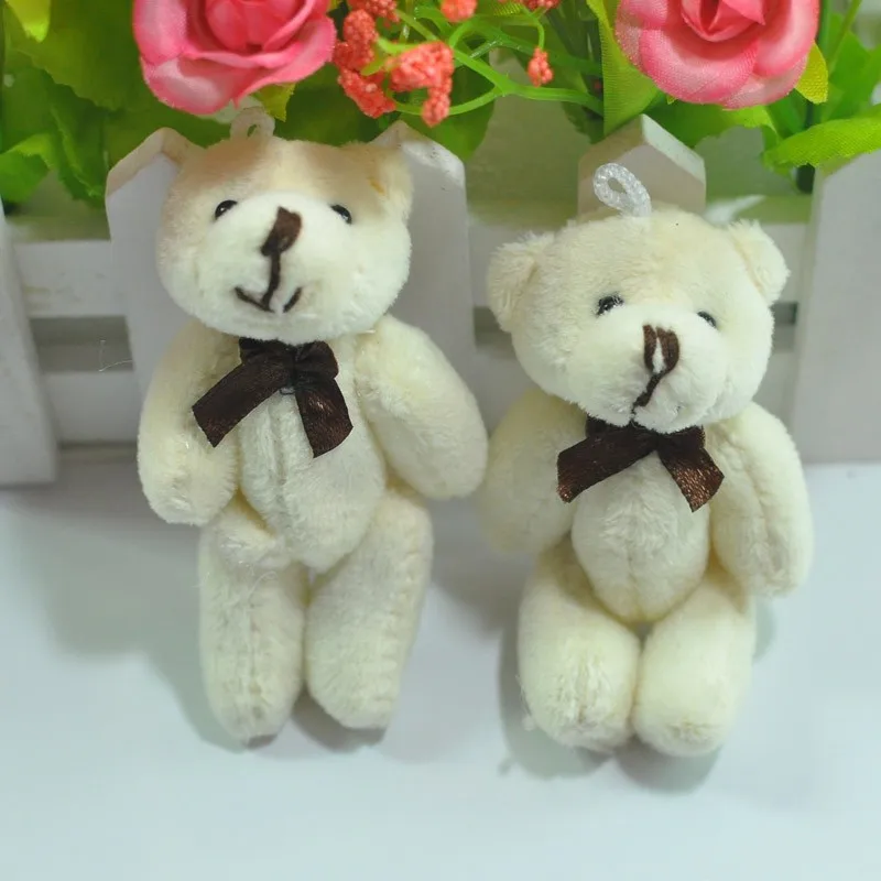 8CM plush teddy bear with bow tie 18