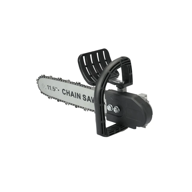 DIY Electric chain saw 11.5 Inch Chainsaw Bracket Set High Carbon Steel For Electric Angle Grinder To Chain Saw Woodworking Tool