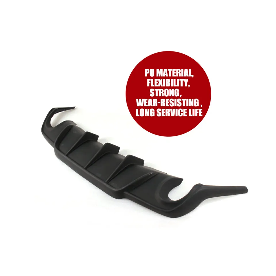  PU Black Auto Car Rear Bumper Diffuser For Lexus IS250 IS350 2006 - 2011 Car Bumper Lip Spoiler