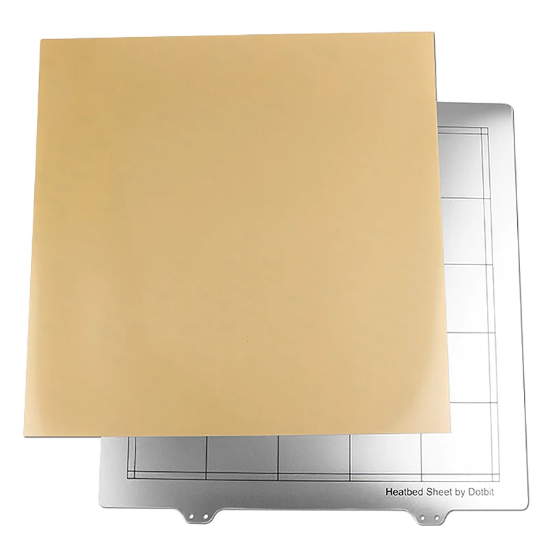 

3D Printer Accessories 300x300mm With Handle Steel Plate + Pei High Temperature Heat Bed Platform For Creality CR-10 Tevo Torn