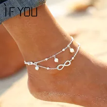 Если вы босиком сандалии Enkelbandje искусственный камень Бусины Бохо ноги ювелирные изделия Пляж лодыжки браслет браслеты для женщин босиком ноги
