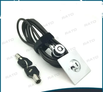 

by dhl or fedex 50pcs Universal tablet Anti-Theft security lock cable for ipad cell phone