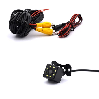 

Waterproof 8 Led Light HD Night Vision Adjustable 170 DegreeCar Rear View Camera Car Backup Parking Camera