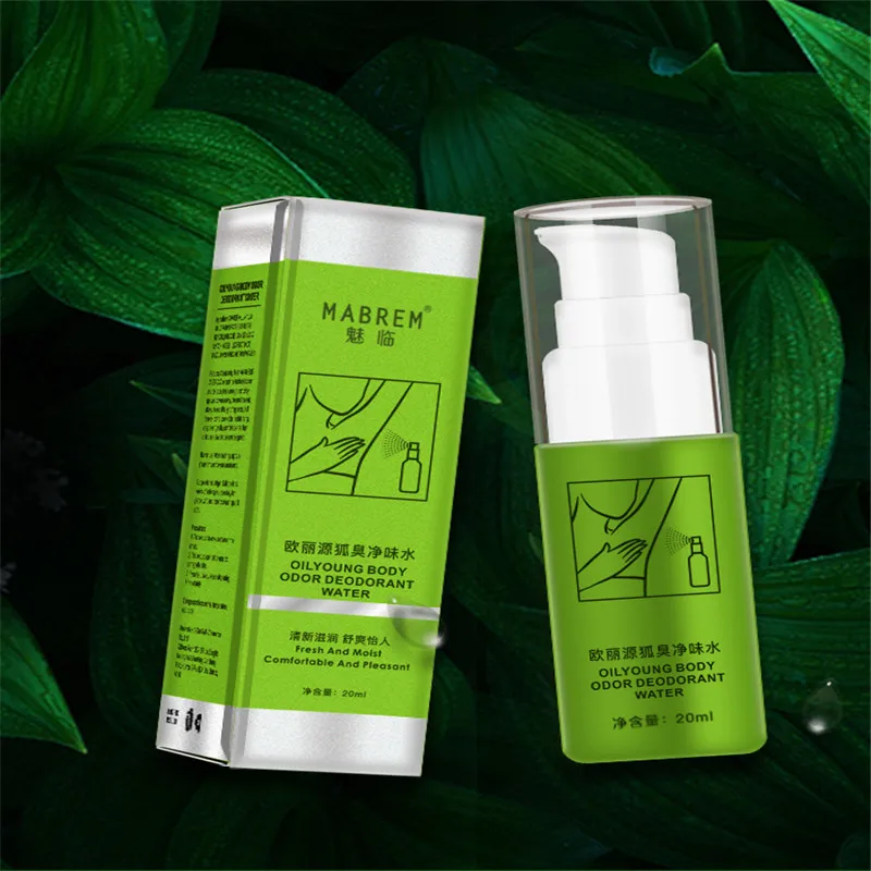 20 ML Hot Water Deodorant Eliminate Antiperspirant Aloe Antiperspirant Deodorant Armpits Remove Armpit Foot Bad Odor Body TSLM1