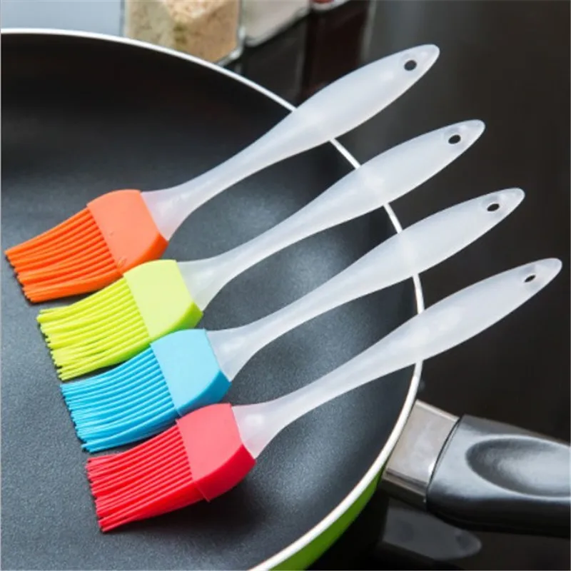 

TTLIFE 5 Colors Silicone Bakeware Tools Bread Cook Brushes Pastry Oil BBQ Basting Brush Tool Newest Kitchen Accessories Gadget