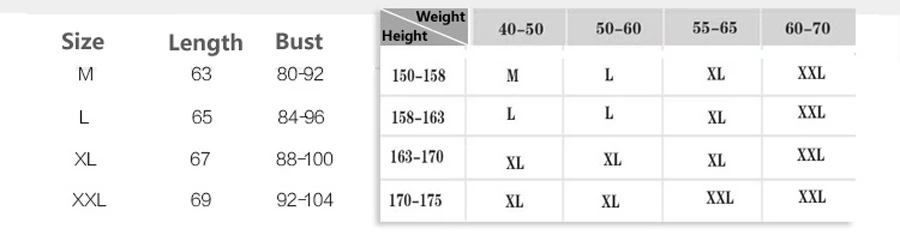 Sleep Tops(size)