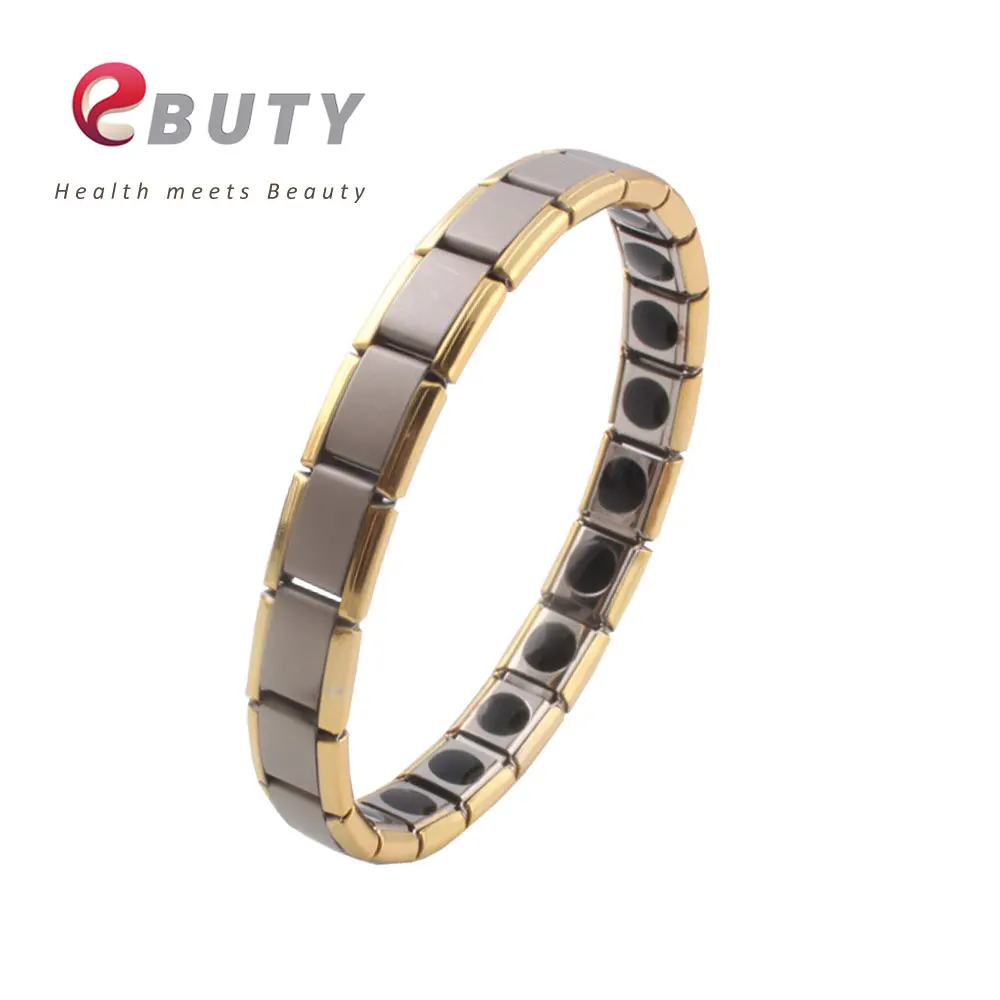 

Fashion Anion Energy Bracelet 20 Big Men Germaniums Stainless Steel Healthy Bracelets Drop Shipping