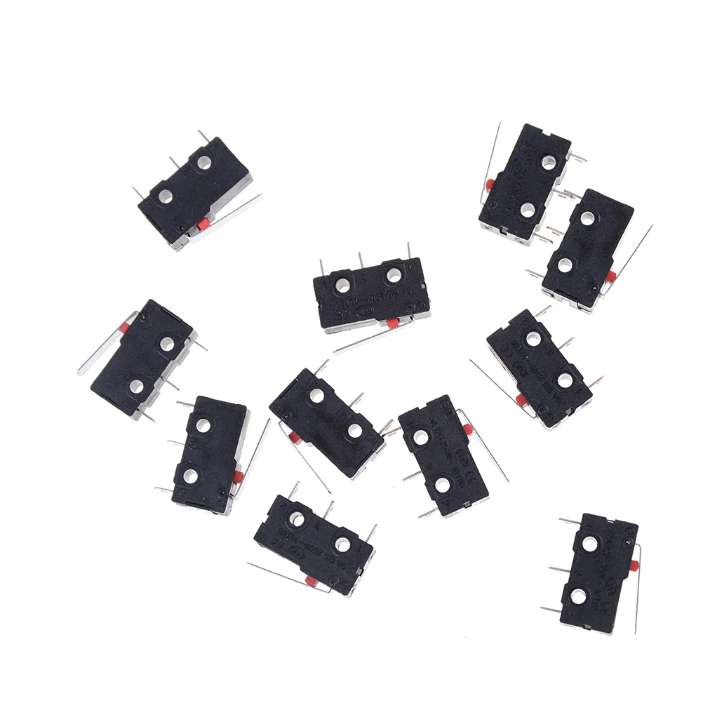 10 шт. концевой выключатель 3 Pin N/O N/C 5A 250VAC KW11 3Z Micro Switch|Выключатели| |