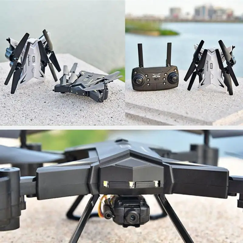 

RC Drones with Camera HD 1080P WIFI FPV Aircraft Remote Control Quadcopter Altitude Hold Foldable RC Drones Toys