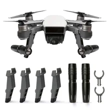 Ночной полет свет и 3.5 см амортизация Шасси для DJI Spark Интимные аксессуары диапазон 15 м фотографии лампы