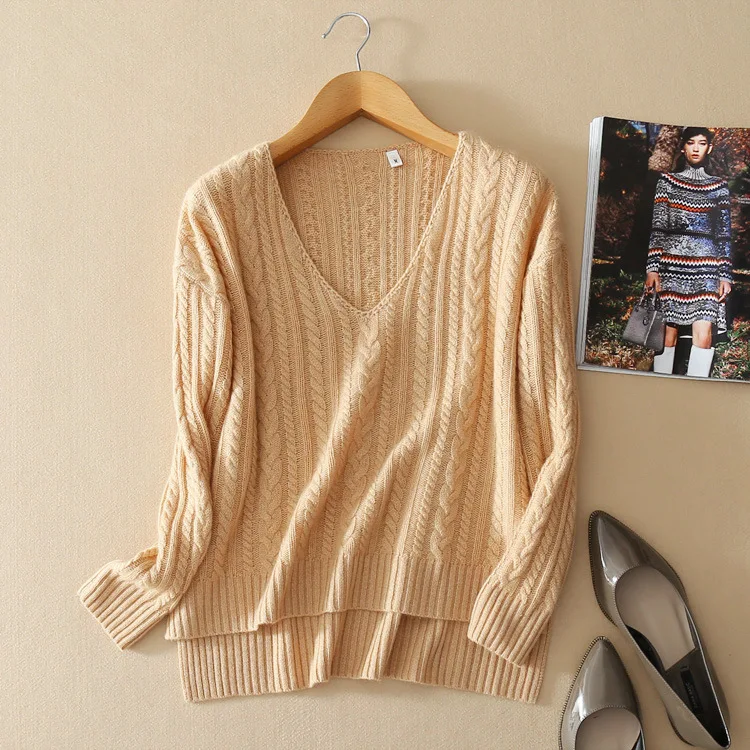Женский кашемировый свитер на зиму осень новое поступление женские вязаные кашемировые свитера пуловеры модные базовые 15033