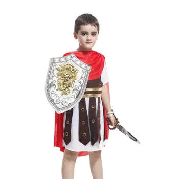 

kids Roman soldiers prince cosplay costumes halloween kids clothing Anime Apparel for evening party cospaly