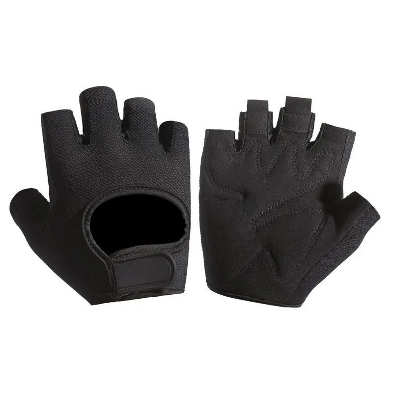 

1 Pair Non-slip wear resistant ladies sports half finger gloves yoga dumbbells weight lifting comfortable breathable gloves