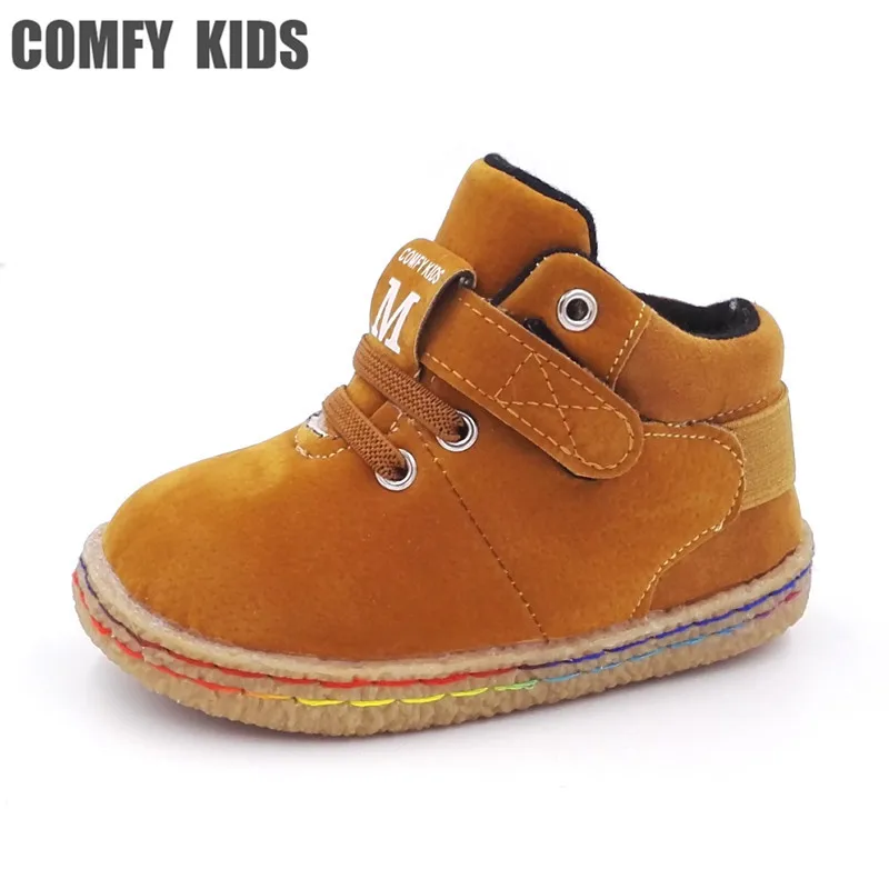 

COMFY KIDS Winter Warm Boots Shoes Baby Snow Boots Shoes Plush Fashion Boys Girls Boots For Baby Outdoor Sneakers Toddler Shoes