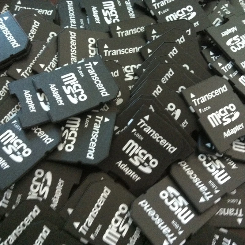 10PCS/LOT Brand High quality Transcend TF card reader TO SD CARD Adapter micro sd TransFlash memory adapter Wholesale | Компьютеры и