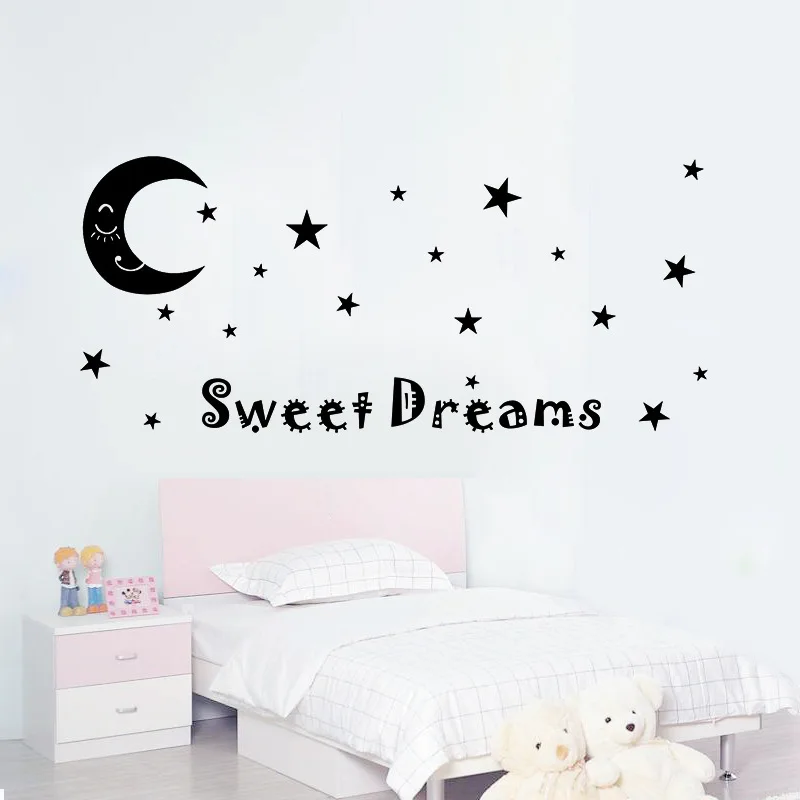 

ZOOYOOBest selling sweet dream wall stickers bedroom home decoration diy home decal quote mural art printing pvc poster