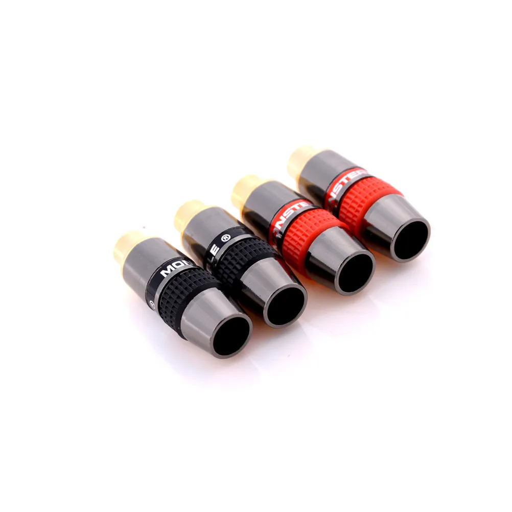 

2019 NEW ARRIVAL TOP QUALITY gold plating RCA connector RCA Female socket 4pcs/lot