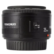 YONGNUO YN35mm F2.0 F2N объектив, YN50mm объектив для Nikon F крепление D7100 D3200 D3300 D3100 D5100 D90 DSLR камеры, для Canon DSLR камеры