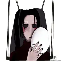 На заказ tokyo_ghul_@ 2 походная сумка на шнурке милый рюкзак для детей(черная спинка) 31x40 см#20180611-02-100