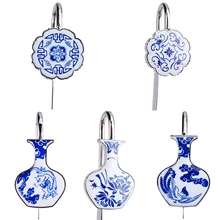 Старинный фарфор ваза Закладка для книг синий и белый металл закладка школьные канцелярские товары креативный уникальный подарок