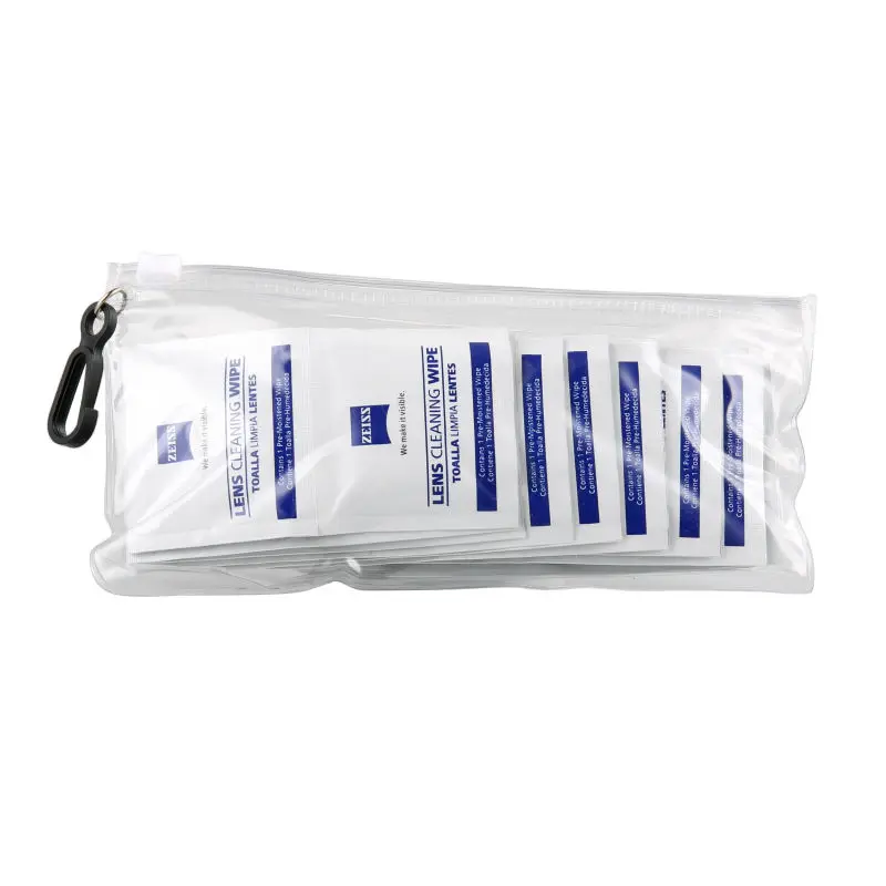 20pcs Zeiss pre moistened Lens Wipes For Glasses Camera