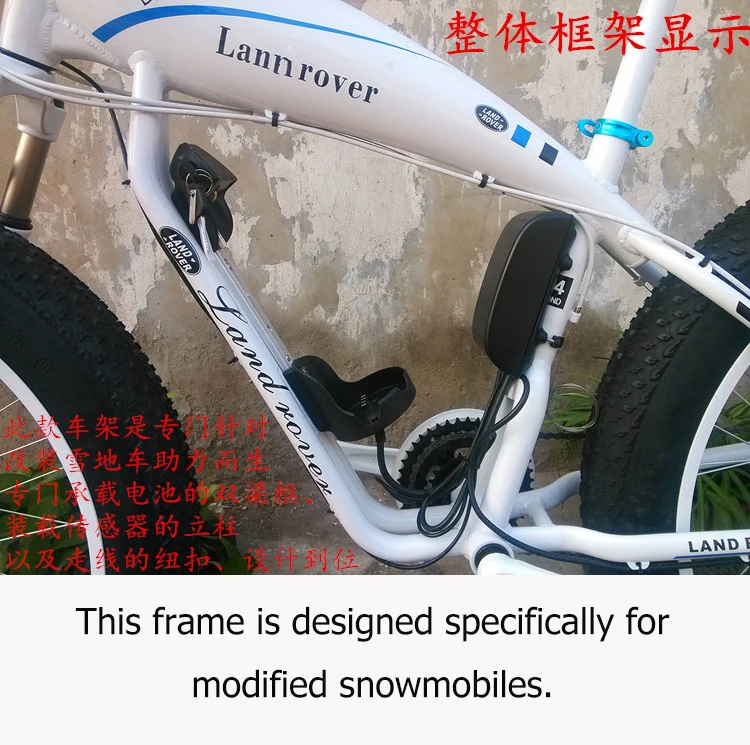 Sale Electric Bike Motor 48v16ah Mtb Mountain 1000 W W Li Atv Snowmobile 26 * 4.0 Personalized Strong Power Electric Off Road 1