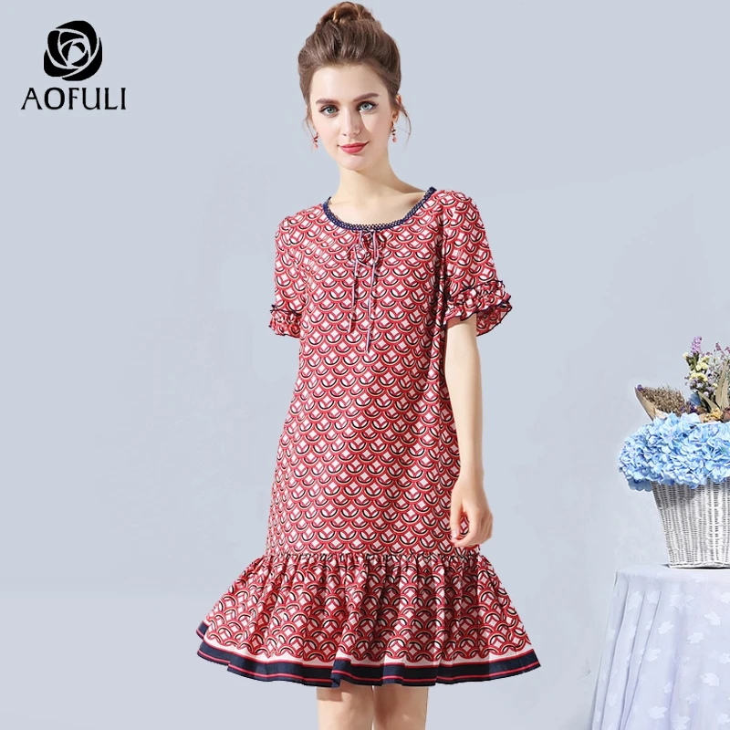 AOFULI L-XXXL 4XL 5XL большой Размеры Плиссированное открытое 2018 Для женщин летние шорты