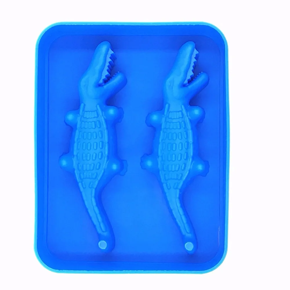Силиконовые 3D формы в форме животного для льда форма лоток с крышкой легко