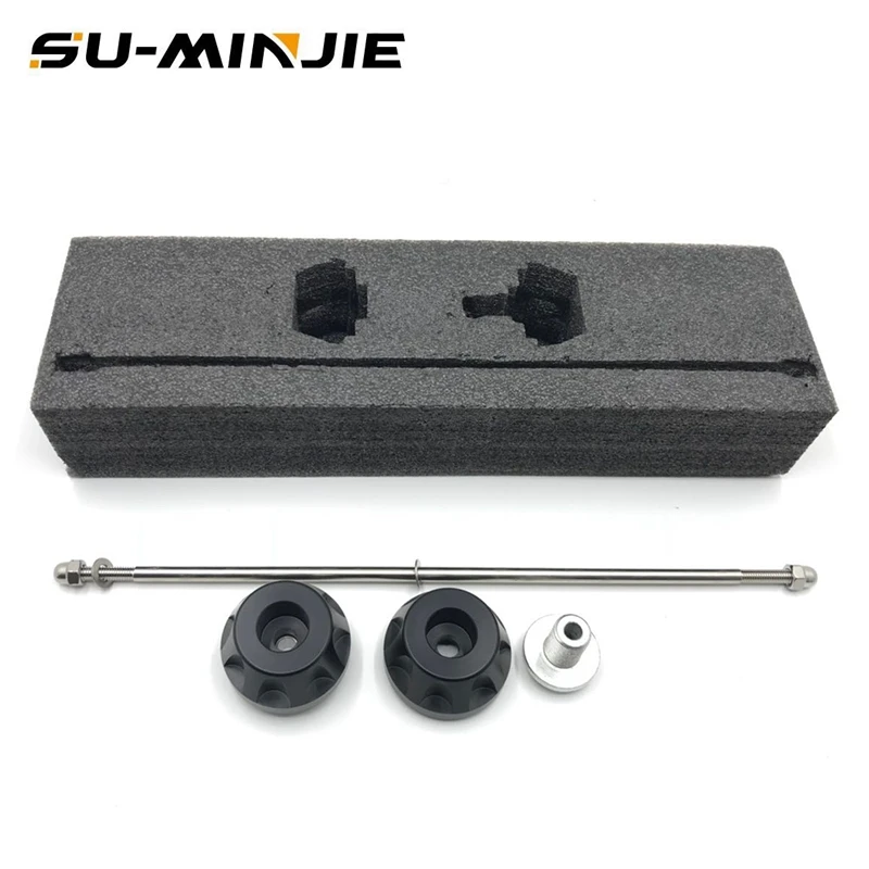 

SUMINJIE Front Axle Fork Wheel Protector Crash Slider For BMW R1200GS LC/ Adventure 2013-2018, R1200RT LC 2014-2017 Motorcycle