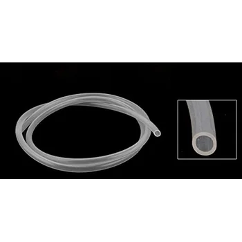 

New 5mm ID x 7mm OD Food Grade Flexible Hose Silicone Tubing Tube 1M 3.3ft
